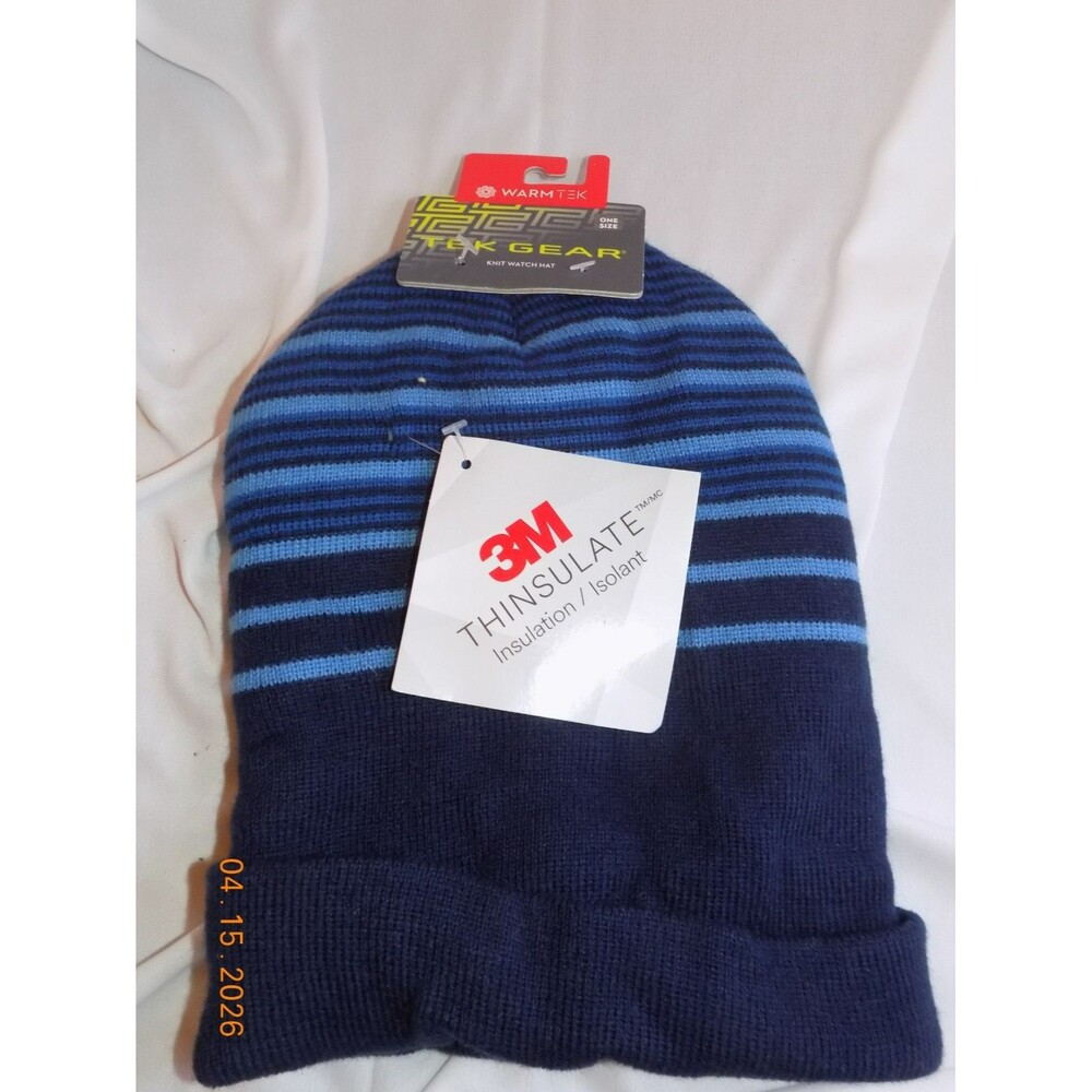New men's Tek gear 3m toboggan hat beanie